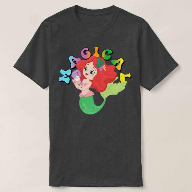T-shirt Sirène magique (Design devant)