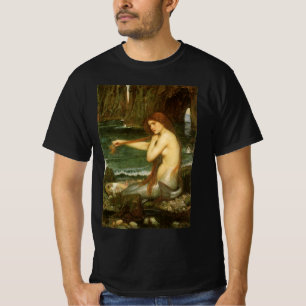 T-shirt Sirène par John William Waterhouse