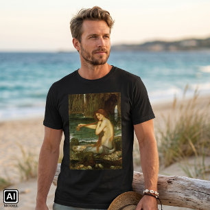 T-shirt Sirène par John William Waterhouse