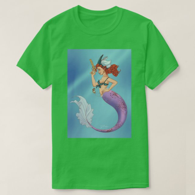 T-shirt Sirène pirate 1 (Design devant)