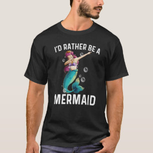 T-shirt Sirène Pour Hommes Femmes Triton Humain Poisson Cr