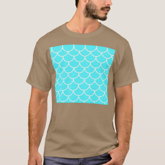 T-shirt Sirène turquoise 1