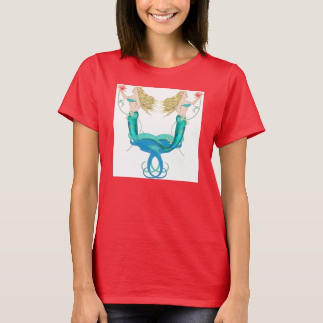 T-shirt Sirènes appariées (Devant)