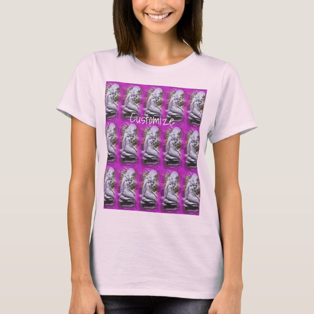 T-shirt Sirènes assises violettes Thunder_Cove (Devant)
