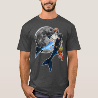 T-shirt sirènes de lune de langouste