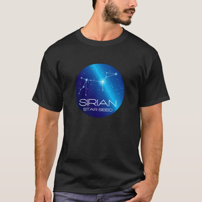 T-shirt Sirian Starseed | Galactique Lightworker T (Devant)