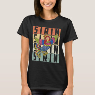 T-shirt Sirin Mythologique Slave Norois Païen Ancien K
