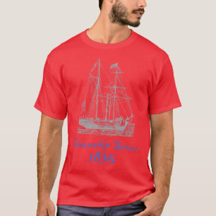 T-shirt Sirius, navire à vapeur des années 1800