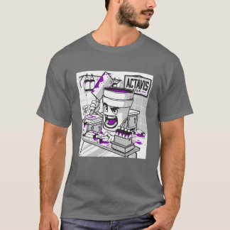 T-shirt Sirop contre la toux à la codéine Lean Double Cup
