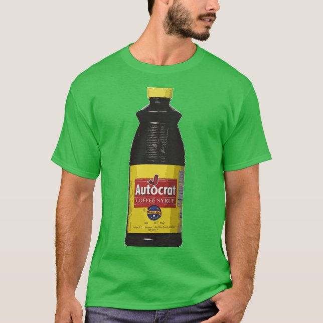 T-shirt Sirop de café Autocrat dessiné (Devant)