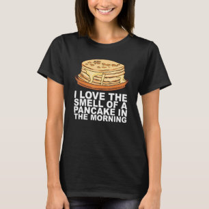 T-shirt Sirop D'Érable Pancake Petit Déjeuner Conception P
