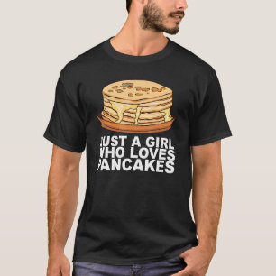 T-shirt Sirop D'Érable Pancake Petit Déjeuner Pour Crêpe