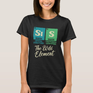 T-shirt SIS L'élément libre Tableau périodique amusant Soe