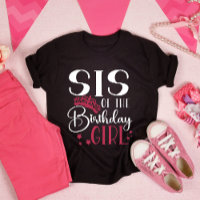Sis of the Birthday Girl Customisé Squad Correspon