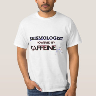 T-shirt Sismologiste actionné par la caféine