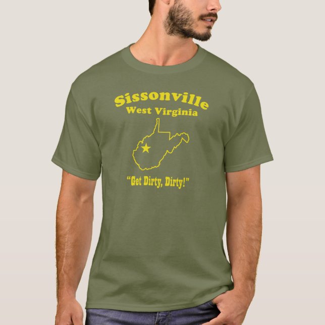 T-shirt Sissonville, la Virginie Occidentale "SALE ! " (Devant)