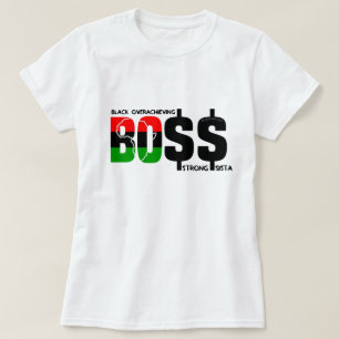 T-shirt Sista forte et noire