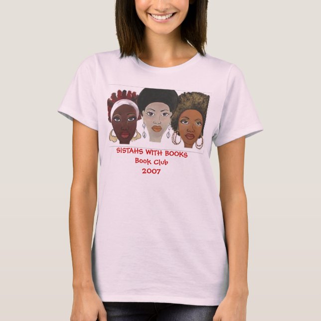 T-shirt Sistades Avec Livres (Devant)