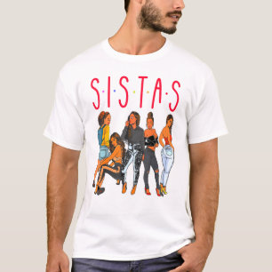 T-shirt Sistas Black Girl Magic Fun Melanin Femmes Brown S