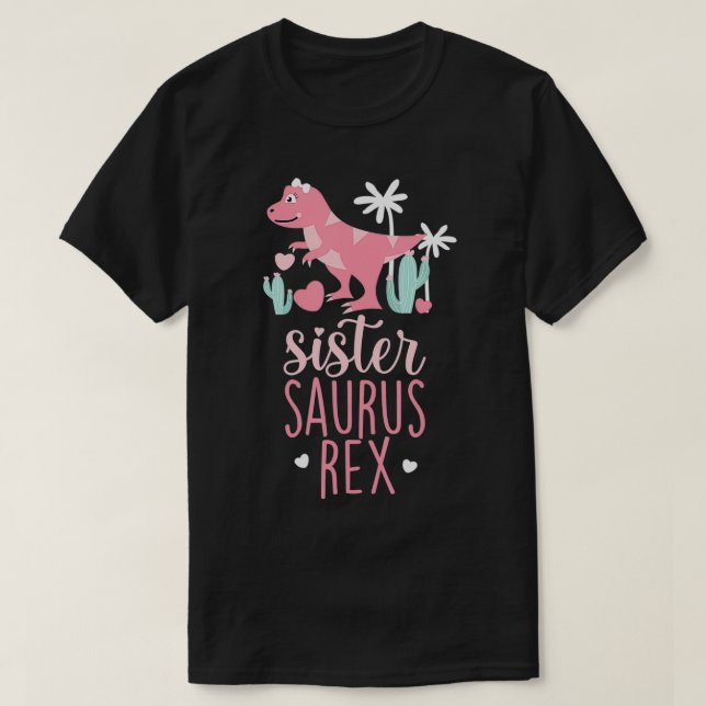 T-shirt Sister Saurus (Design devant)