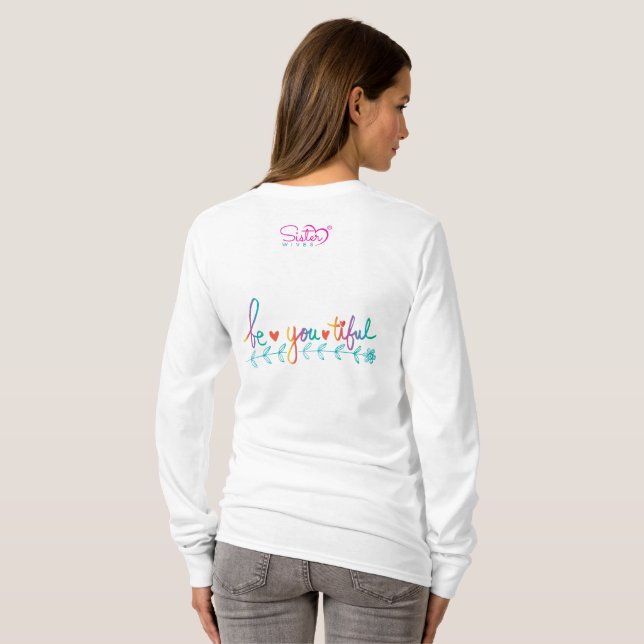 T-shirt Sister Wives® - Sweatshirt de basculement humaine  (Dos entier)