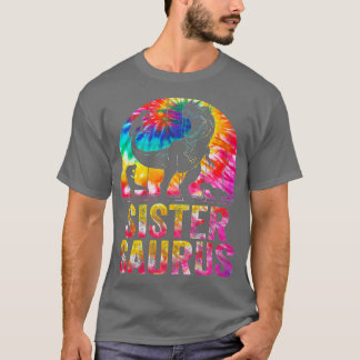 T-shirt Sistersaurus T Rex Dinosaur Soeur Saurus Famille M