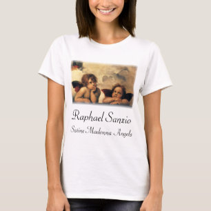 T-shirt Sistine Madonna Angels par Raphael Sanzio