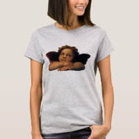 Sistine Madonna, détail des Anges par Raphael Sanz