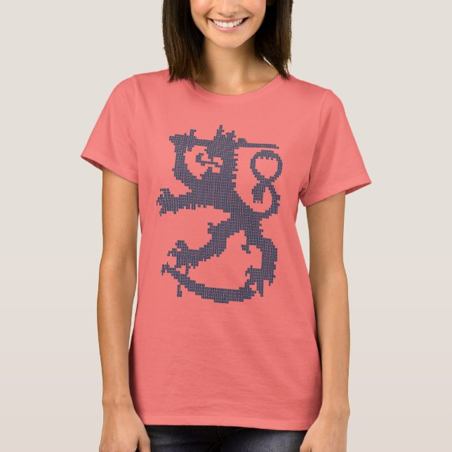 T-shirt Sisu Lion féminin Ringer (Devant)