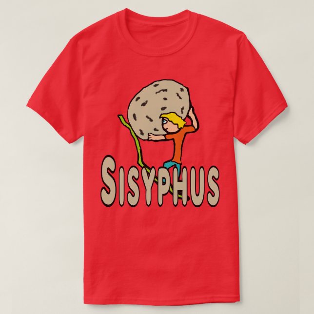 T-shirt Sisyphus (Design devant)