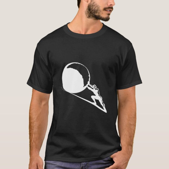 T-shirt Sisyphus Greek Mythology Sisyphus (Devant)