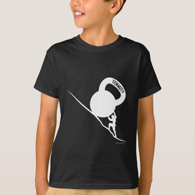 T-shirt Sisyphus Kettlebell Tenacité (Devant)