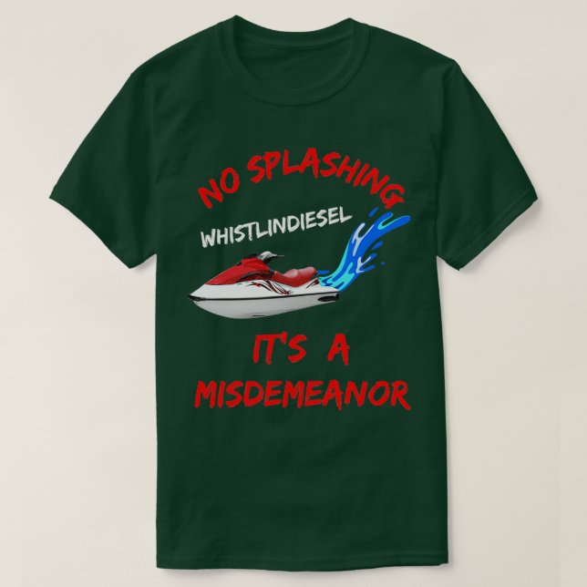 T-shirt Site Web Whistlindiesel 7 (Design devant)