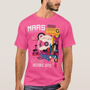 T-shirt Sites historiques de l'Expédition Mars - Exoplanet