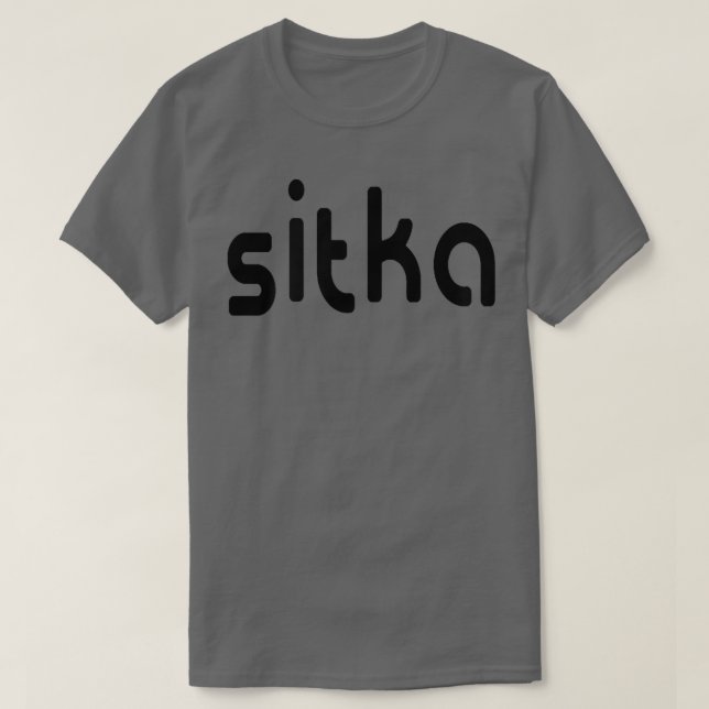 T-shirt Sitka, Alaska (Design devant)