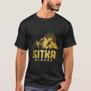 T-shirt Sitka Alaska Mountains Randonnée Nature