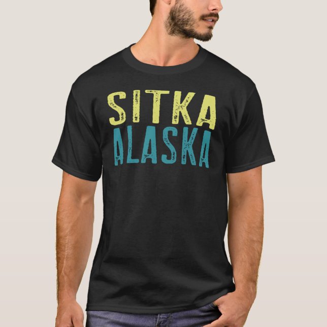 T-shirt Sitka Alaska Pacific Coast Stabilisé (Devant)