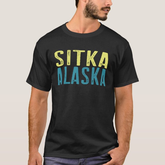 T-shirt Sitka Alaska Pacific Coast Stabilisé (Devant)