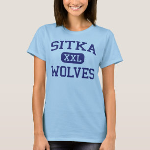 T-shirt Sitka - loups - lycée de Sitka - Sitka Alaska