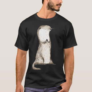 T-shirt Sitting Otter
