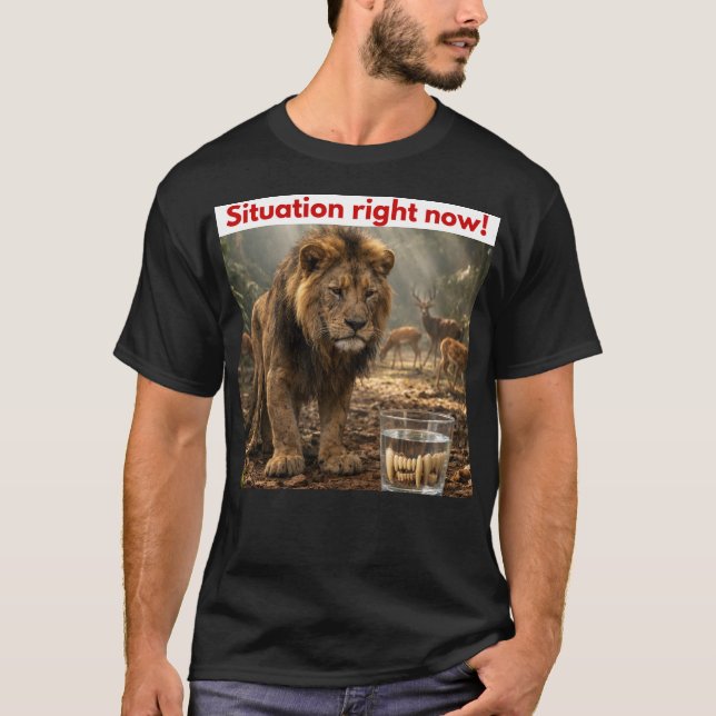 T-shirt Situation actuelle (Devant)