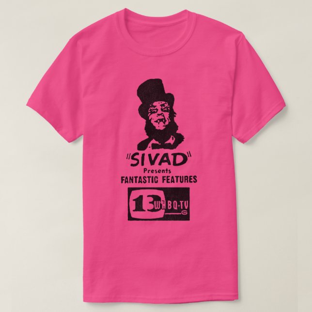 T-shirt Sivad et fonctionnalités fantastiques (Design devant)