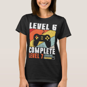 T-shirt Six 6e anniversaire 6 ans pour fils garçons Gamer