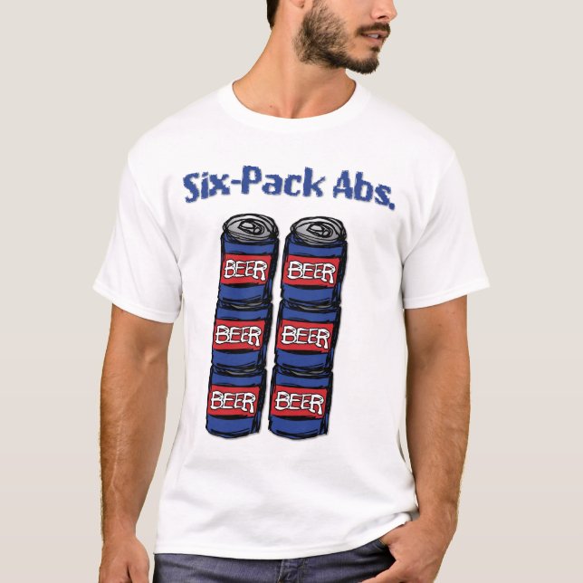 T-shirt Six ABS de paquet (Devant)