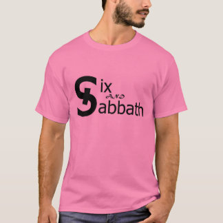T-shirt six et sabbat