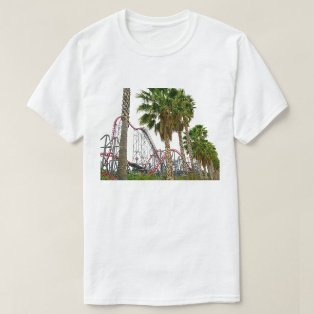 T-shirt Six Flags Magic Mountain California (Design devant)