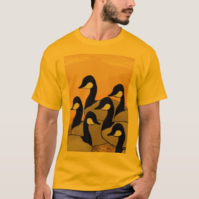 T-shirt six oies (Devant)