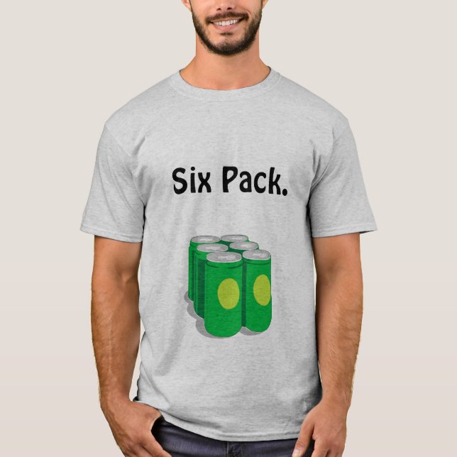 T-shirt Six paquets (Devant)