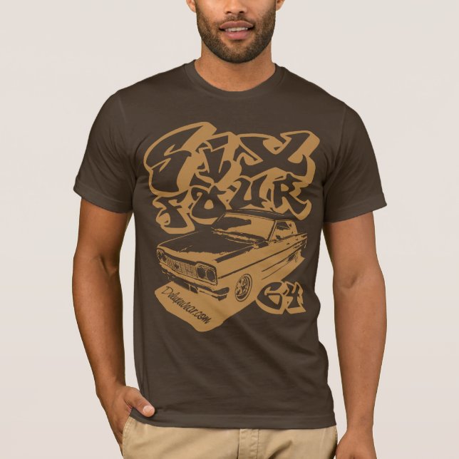 T-shirt Six quatre (or croquant) (Devant)