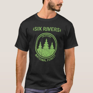 T-shirt Six Rivers Forêt Nationale Californie